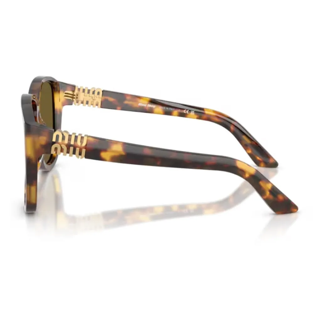 Miu Miu Eyewear Pilot Frame Full Rim Sunglasses