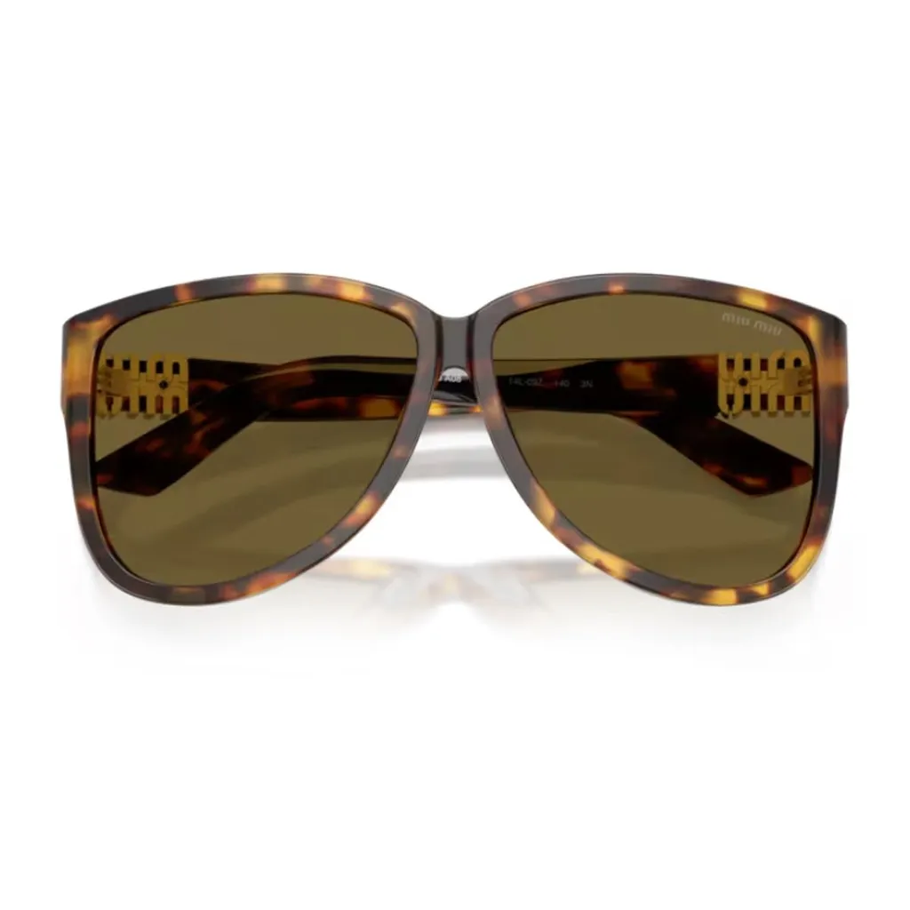 Miu Miu Eyewear Pilot Frame Full Rim Sunglasses