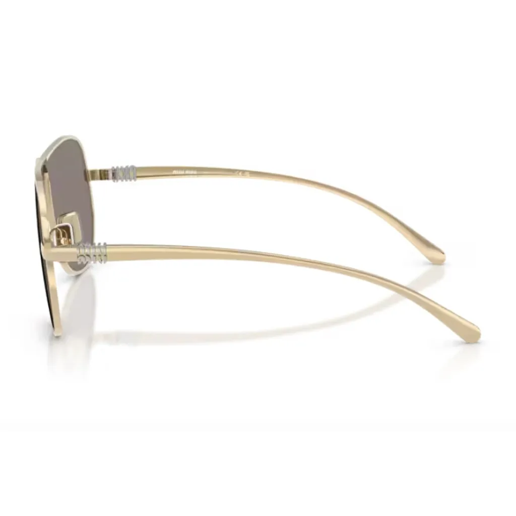 Miu Miu Eyewear Pilot Frame Full Rim Sunglasses
