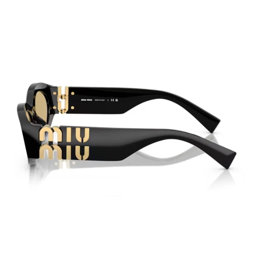 Miu Miu Eyewear Oval Frame Full Rim Sunglasses