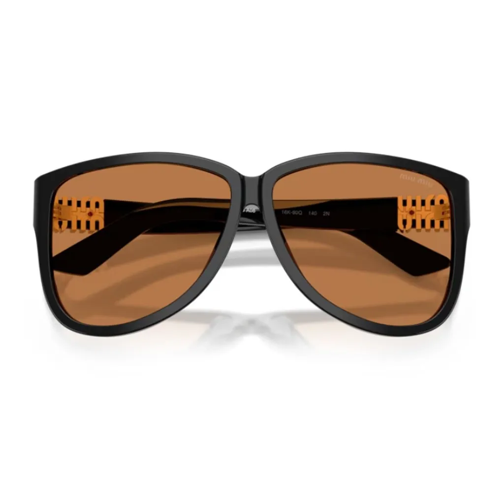 Miu Miu Eyewear Oval Frame Full Rim Sunglasses