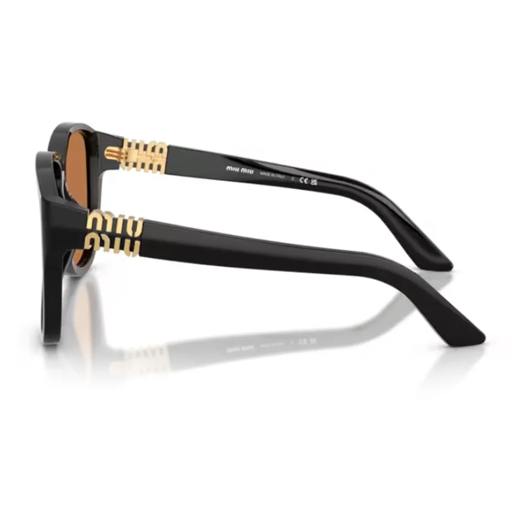 Miu Miu Eyewear Oval Frame Full Rim Sunglasses