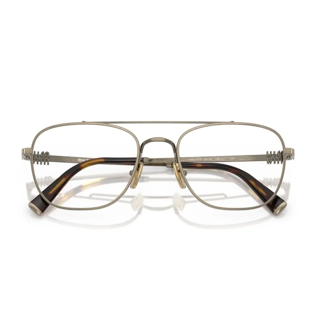Miu Miu Eyewear Square Frame Full Rim Glasses