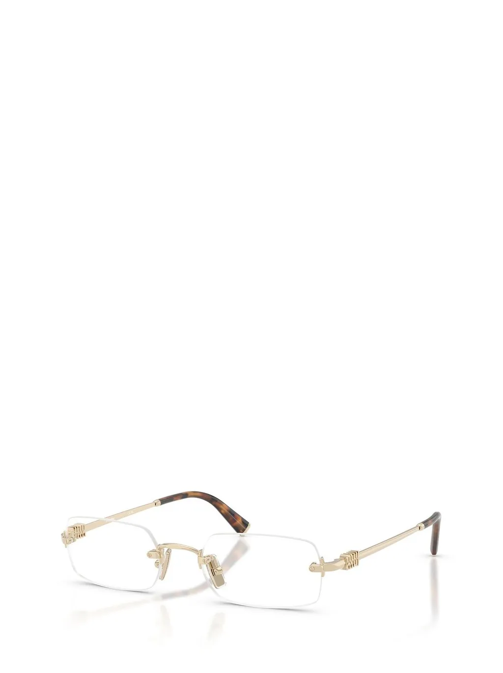Miu Miu Eyewear Rectangle Frame Glasses