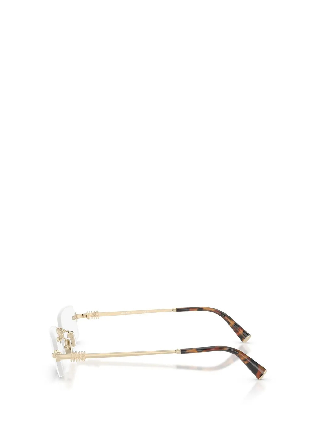 Miu Miu Eyewear Rectangle Frame Glasses