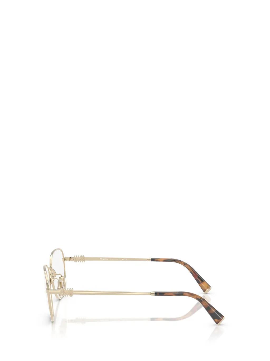 Miu Miu Eyewear Square Frame Full Rim Glasses
