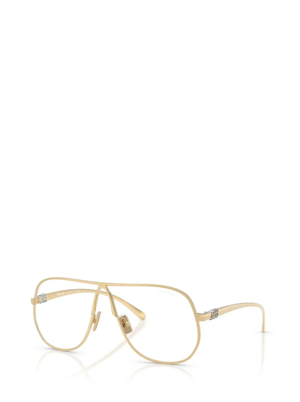 Miu Miu Eyewear Pilot Frame Full Rim Sunglasses
