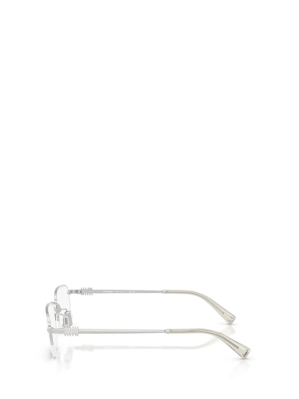 Miu Miu Eyewear Rectangular Frame Full Rim Glasses