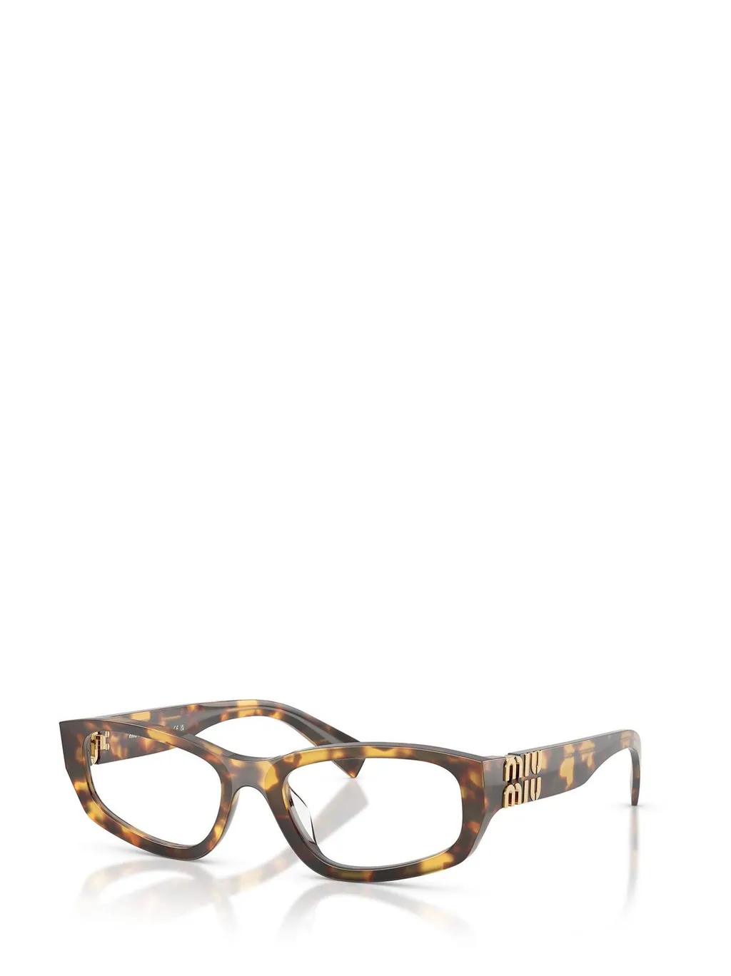 Miu Miu Eyewear Geometric Frame Glasses