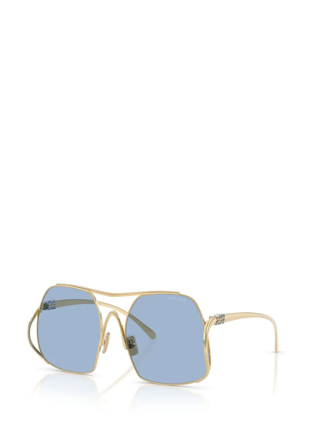 Miu Miu Eyewear Pilot Frame Full Rim Sunglasses