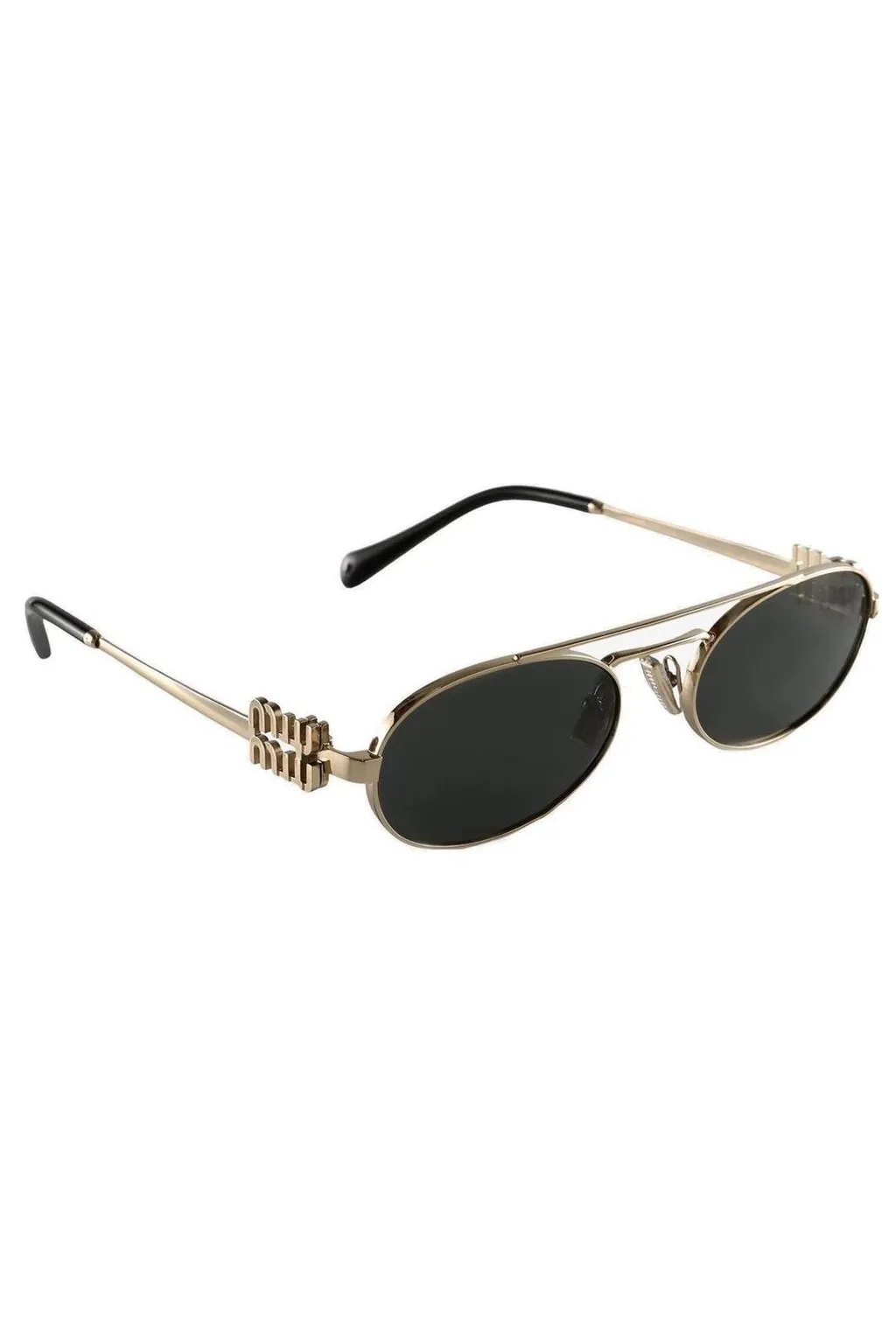 Miu Miu Eyewear Oval Frame Full Rim Sunglasses