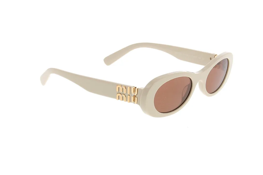 Miu Miu Eyewear Oval Frame Full Rim Sunglasses