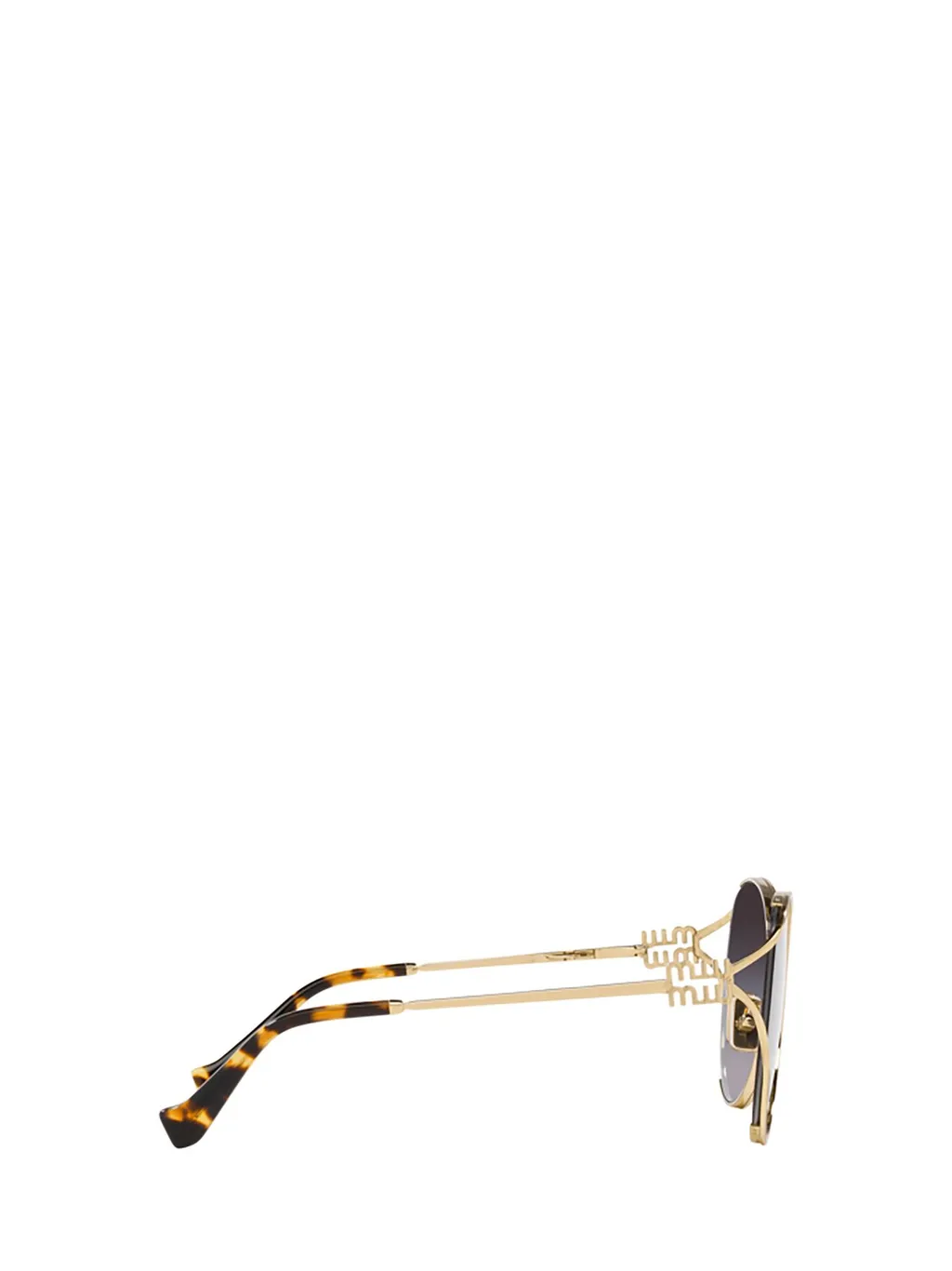 Miu Miu Eyewear Butterfly Frame Sunglasses