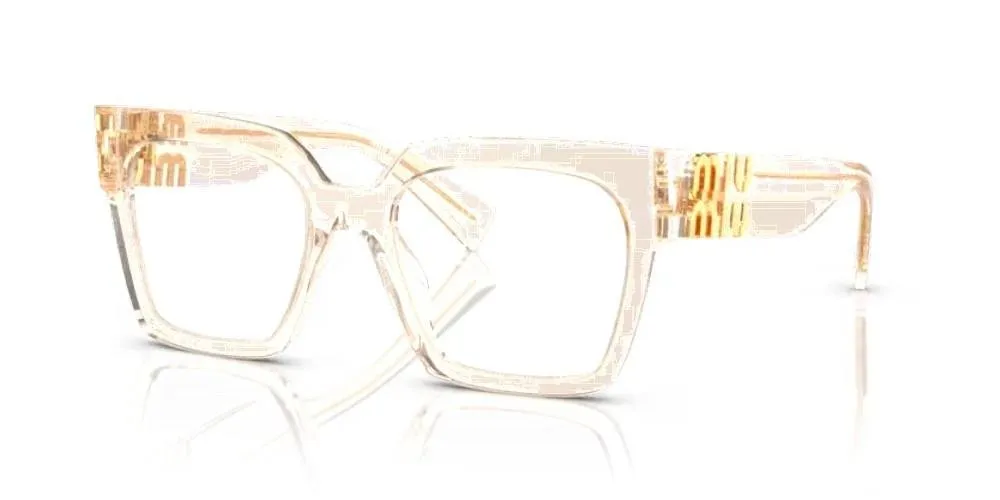 Miu Miu Eyewear Square Frame Full Rim Glasses