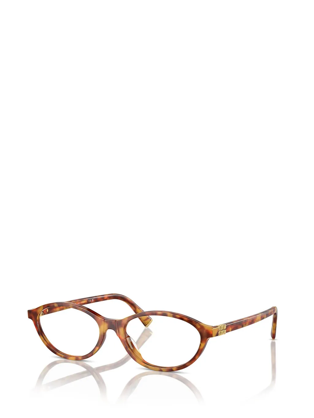 Miu Miu Eyewear Oval-Frame Glasses