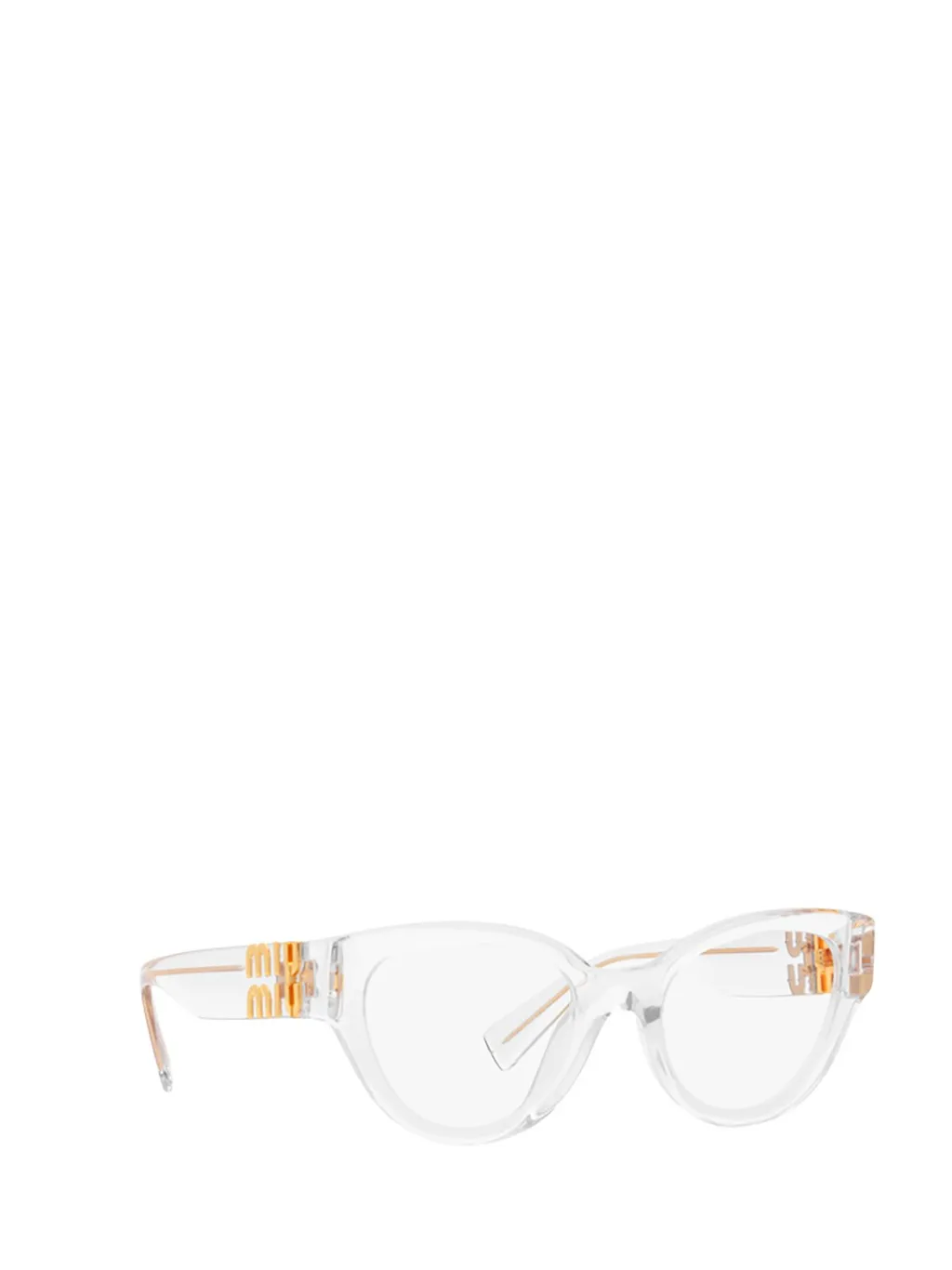 Miu Miu Eyewear Cat-Eye Frame Glasses