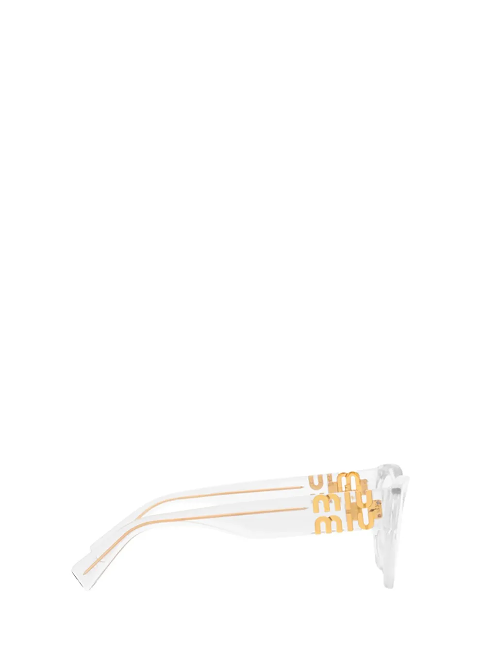 Miu Miu Eyewear Cat-Eye Frame Glasses