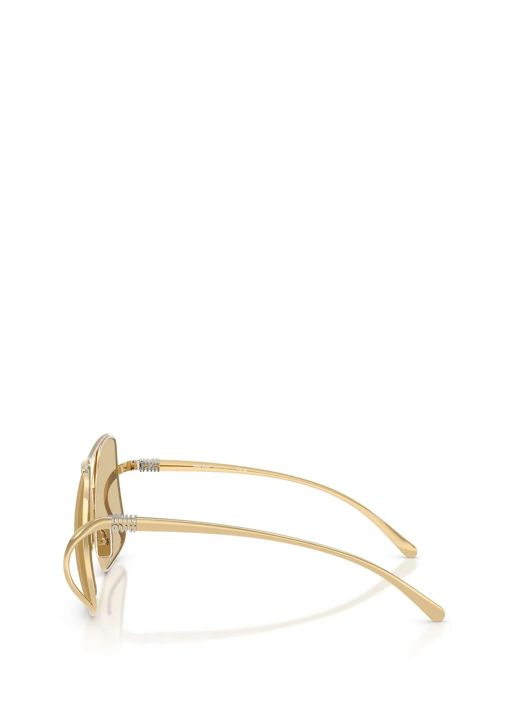Miu Miu Eyewear Pilot Frame Full Rim Sunglasses