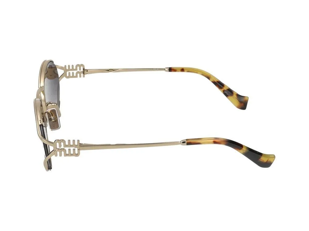 Miu Miu Eyewear Oval Frame Sunglasses