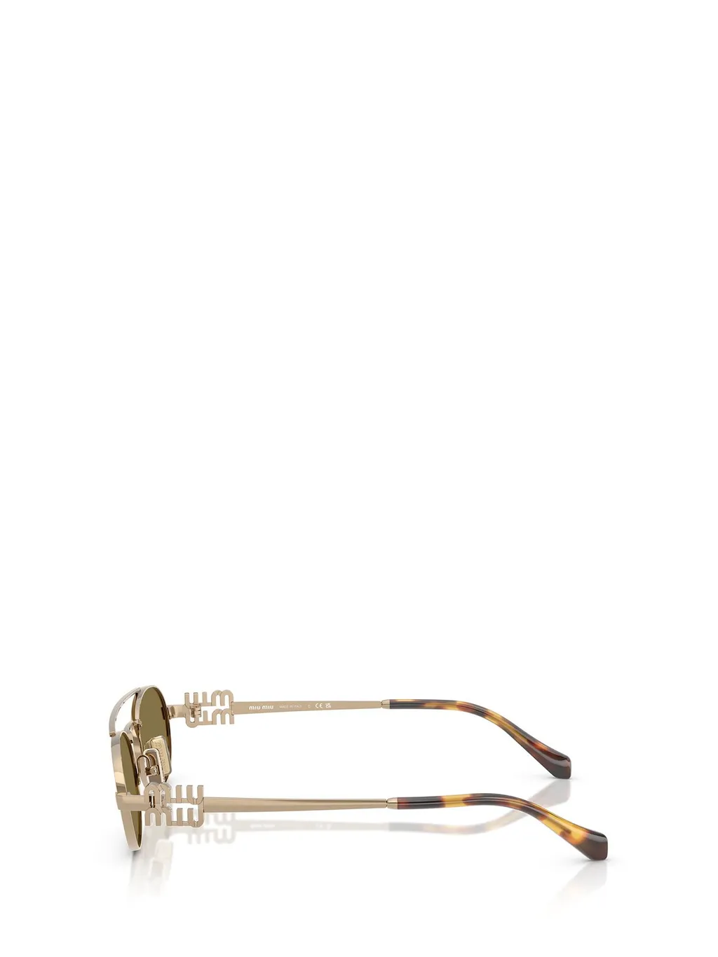 Miu Miu Eyewear Oval-Frame Sunglasses