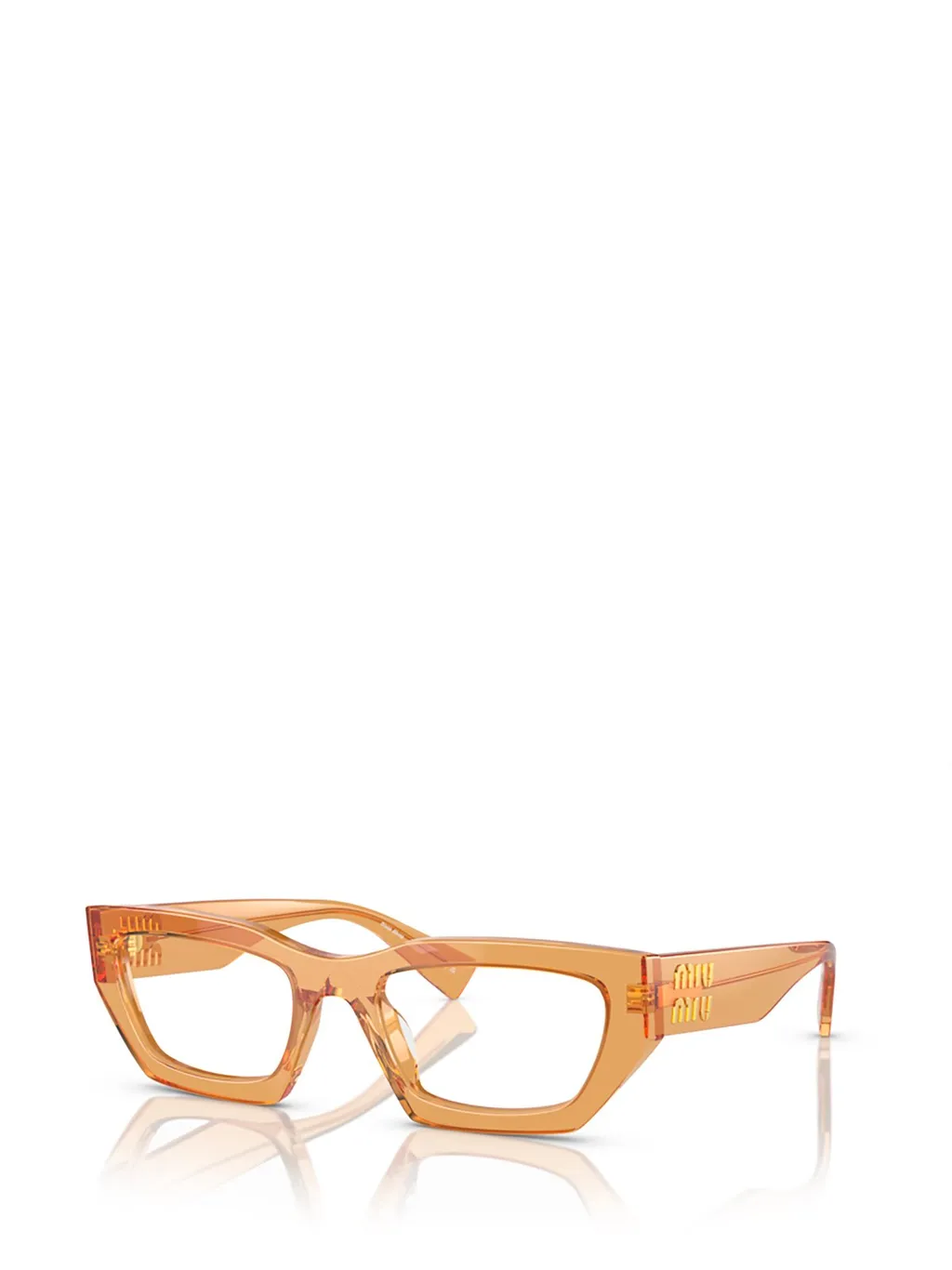 Miu Miu Eyewear Cat-Eye Frame Glasses