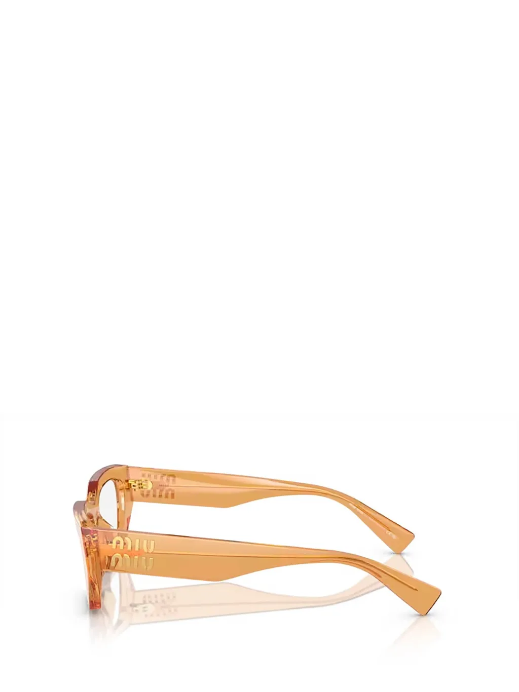 Miu Miu Eyewear Cat-Eye Frame Glasses