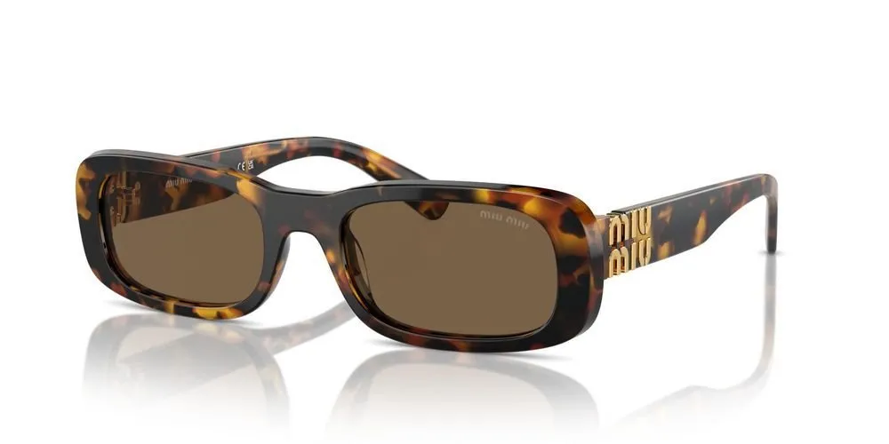 Miu Miu Eyewear Rectangular Frame Full Rim Sunglasses