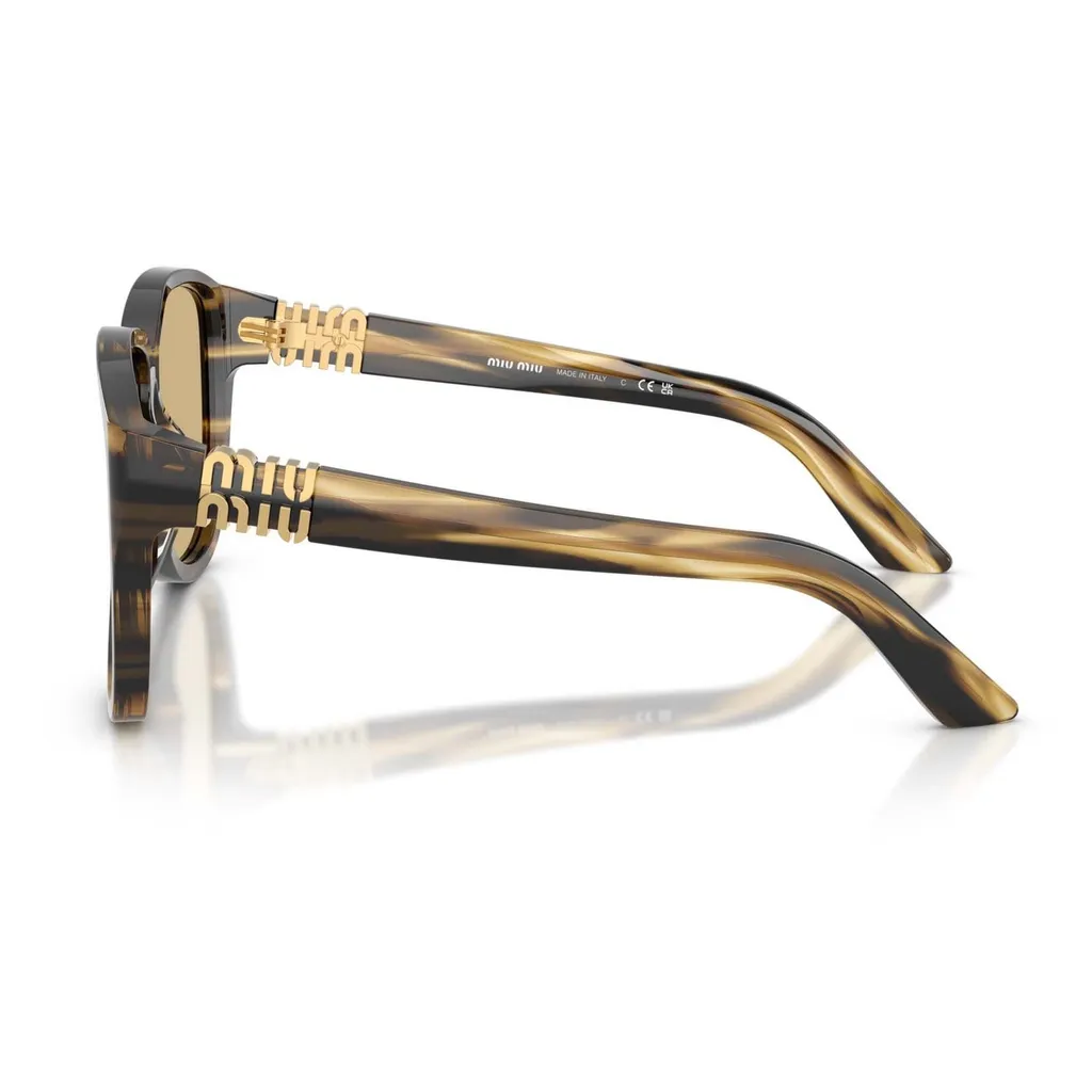 Miu Miu Eyewear Pilot Frame Full Rim Sunglasses