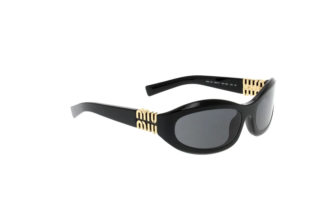 Miu Miu Eyewear Oversized Frame Full Rim Sunglasses