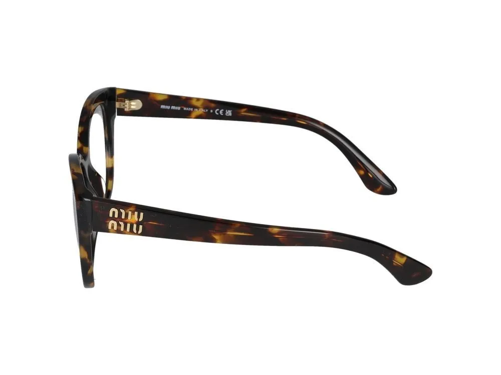 Miu Miu Eyewear Cat Eye Full Rim Glasses