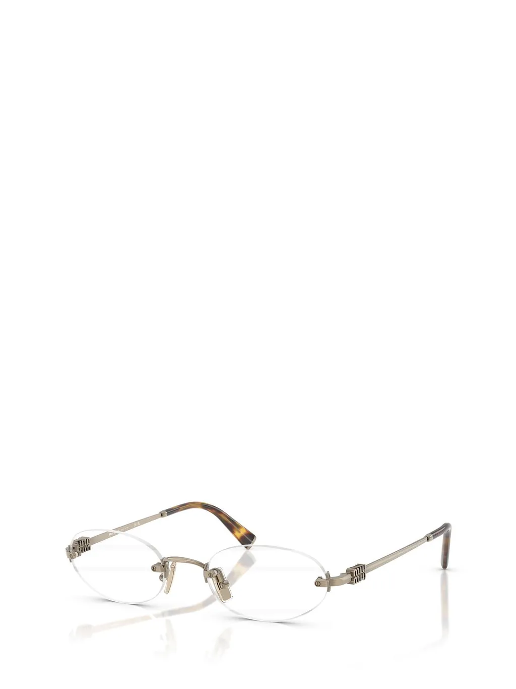 Miu Miu Eyewear Oval Glasses