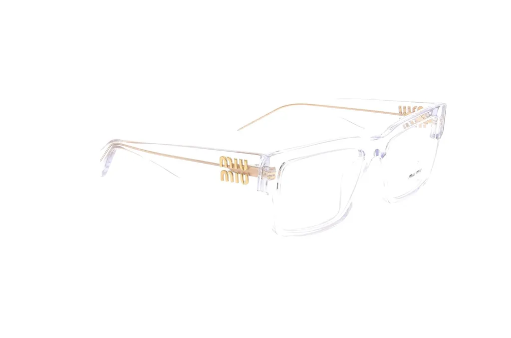 Miu Miu Eyewear Rectangular Frame Full Rim Glasses