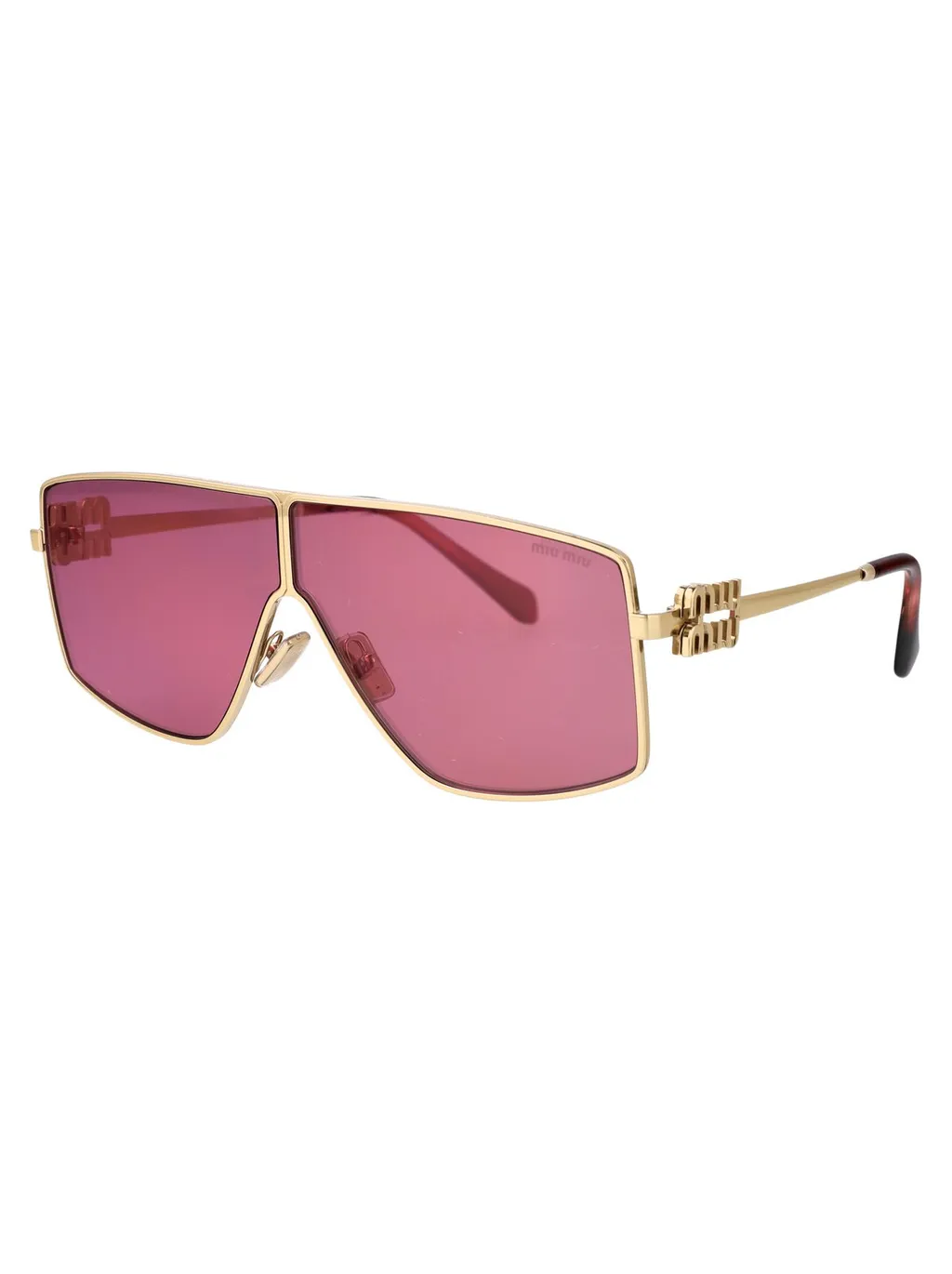 Miu Miu Eyewear Shield Frame Sunglasses