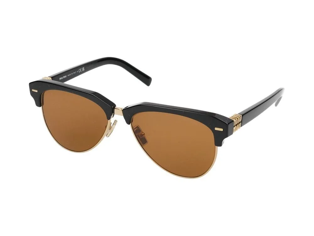 Miu Miu Eyewear Browline Frame Full Rim Sunglasses