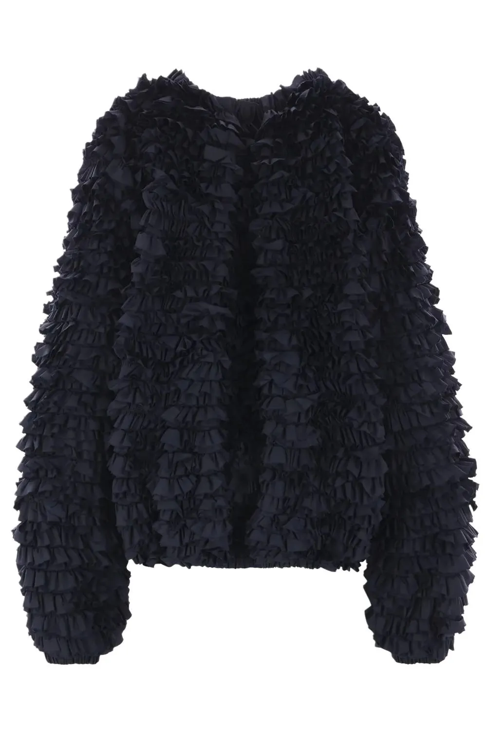 Molly Goddard Frilled Taffeta Coat