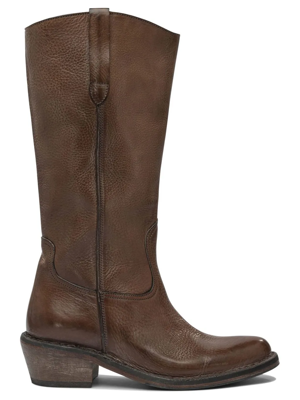 Moma Western Leather Boots