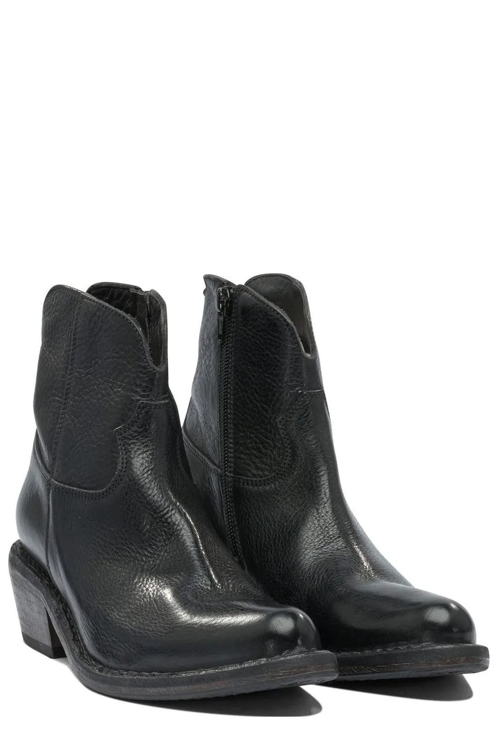 Moma Zip-Around Ankle Boots