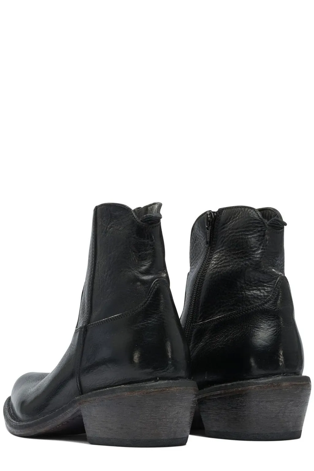 Moma Zip-Around Ankle Boots