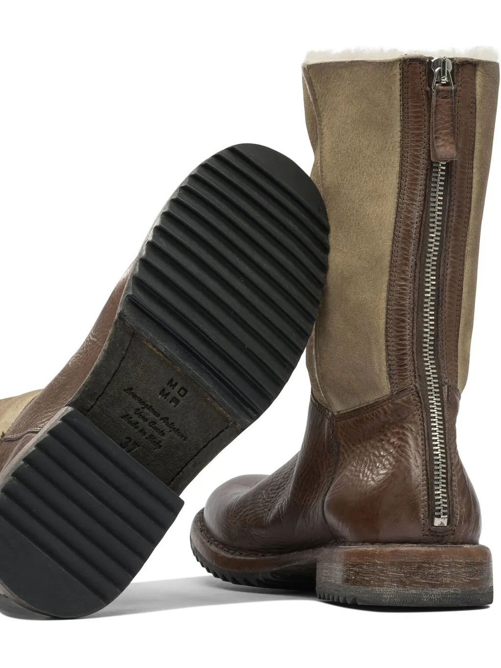 Moma Zippered Ankle Boots