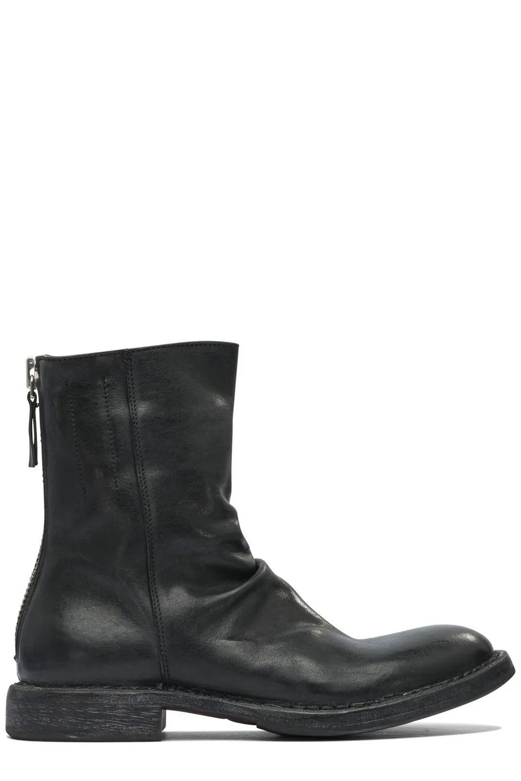 Moma Zip-Back Ankle Boots