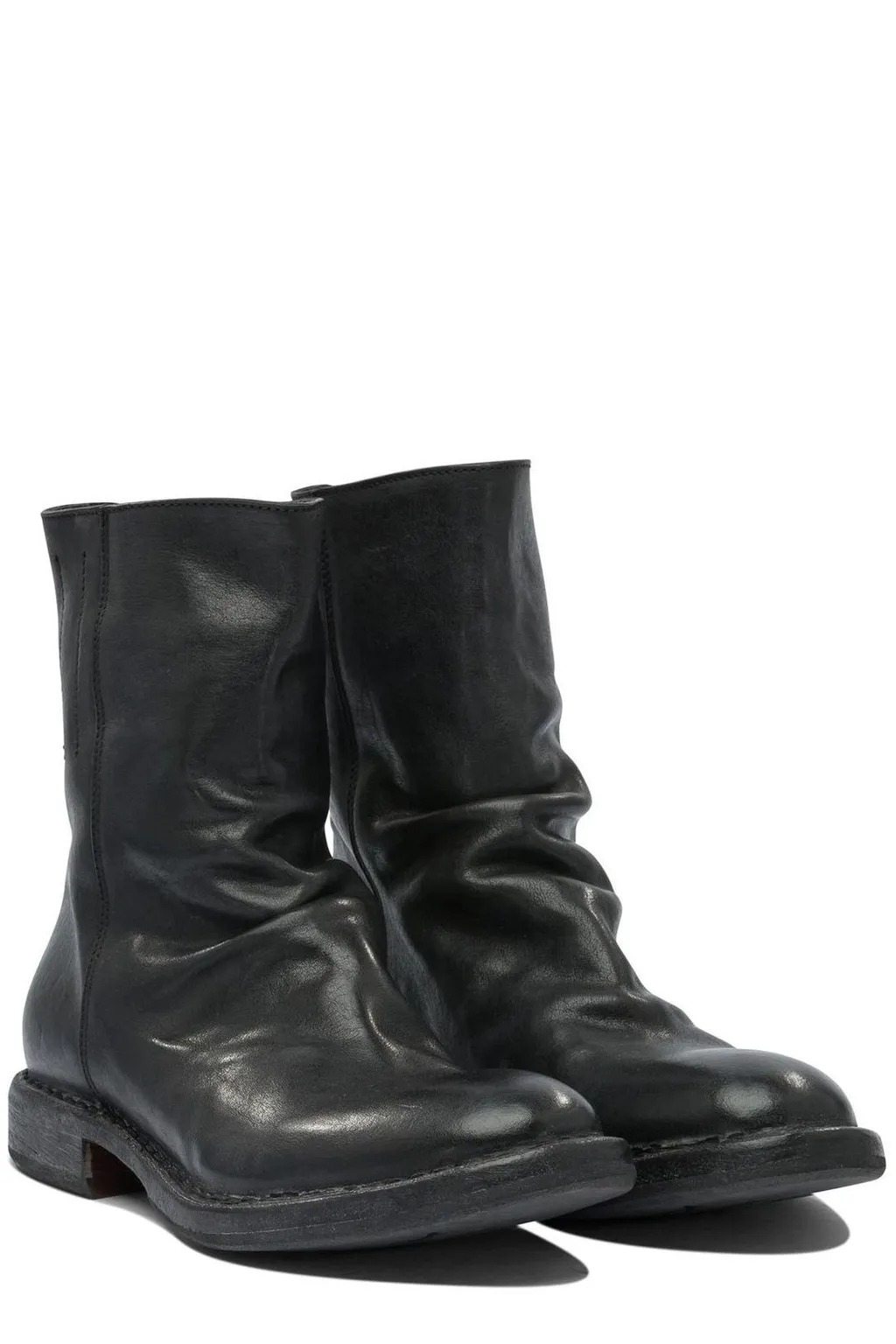 Moma Zip-Back Ankle Boots