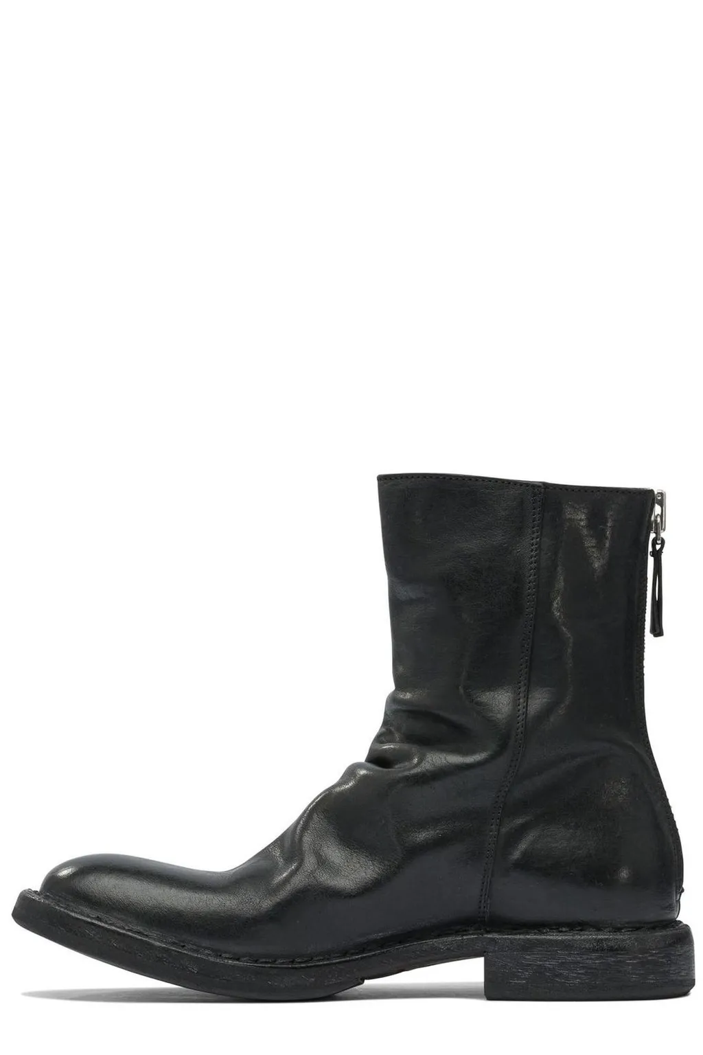 Moma Zip-Back Ankle Boots