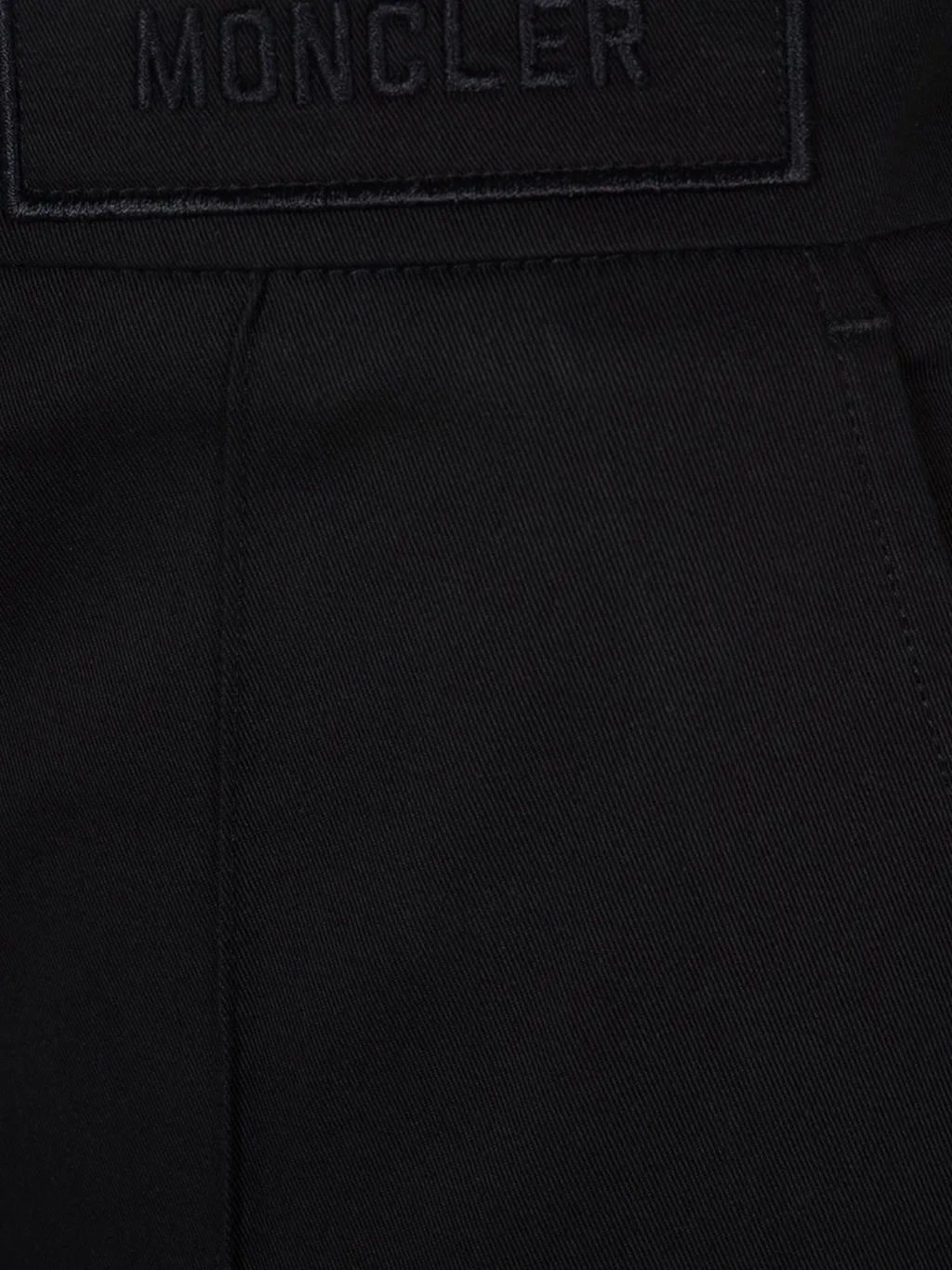 Moncler Logo Embroidered Straight Leg Trousers