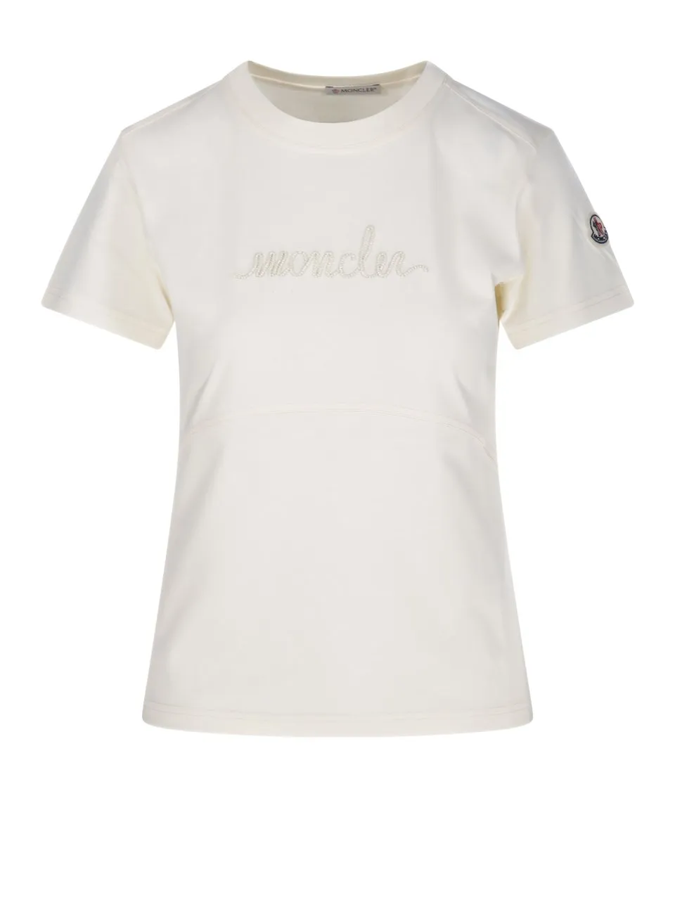 Moncler Logo Patch Crewneck T-Shirt