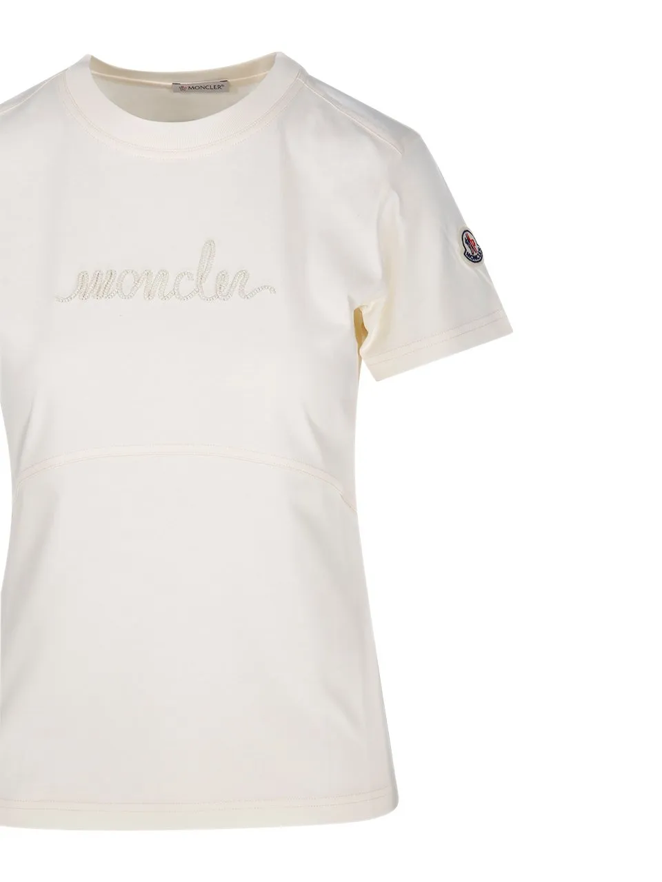 Moncler Logo Patch Crewneck T-Shirt