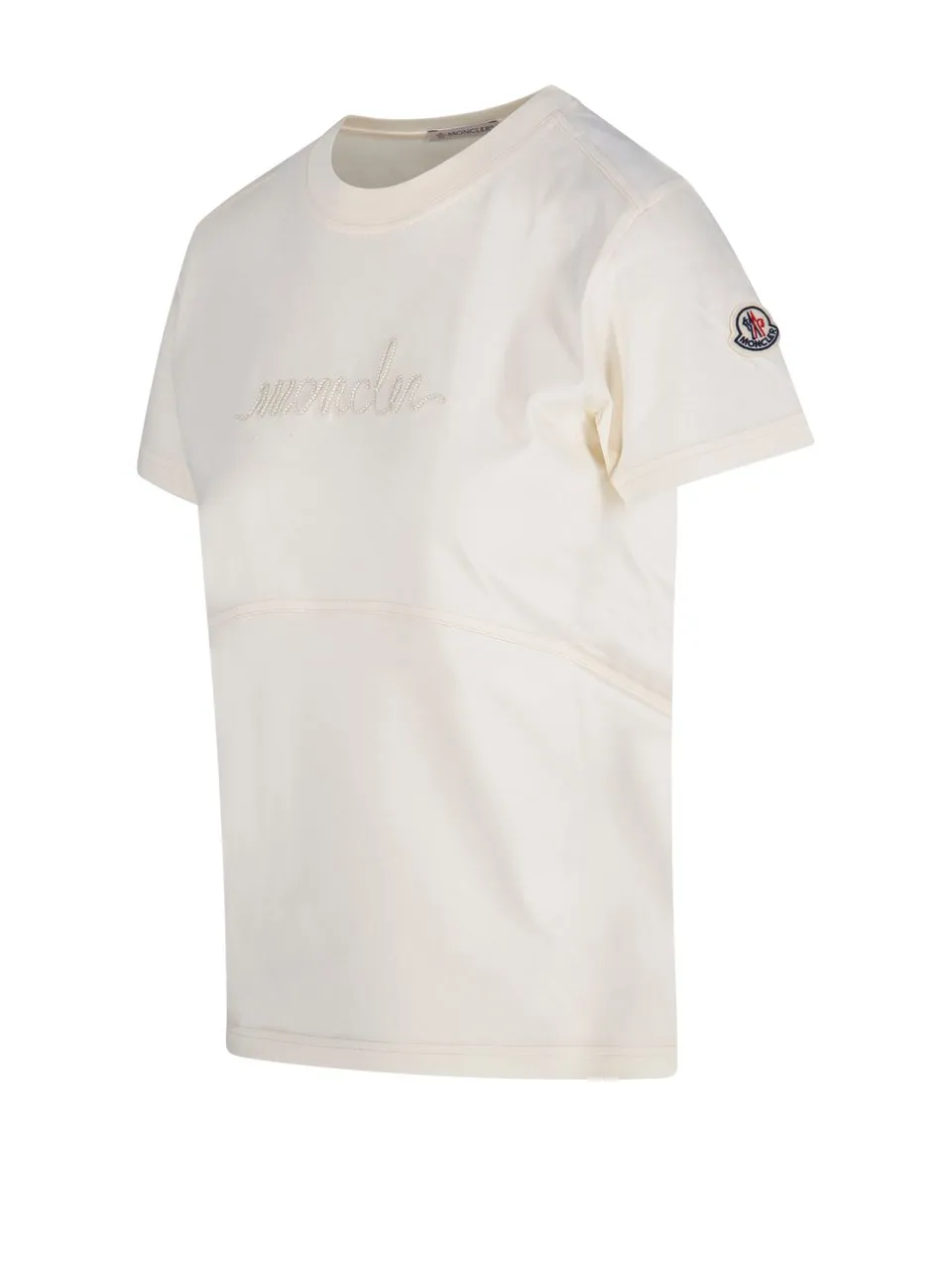 Moncler Logo Patch Crewneck T-Shirt