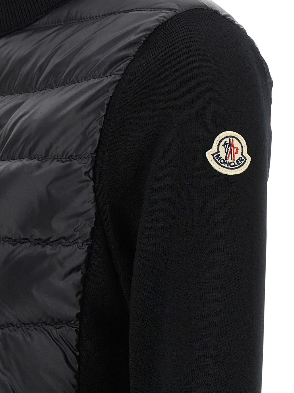 Moncler Padded Zip-Up Cardigan
