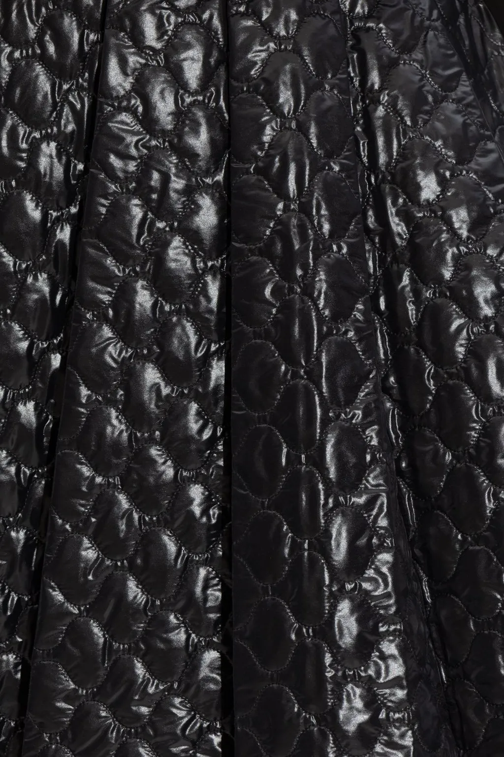 Moncler Square-Quilted Padded Midi Skirt