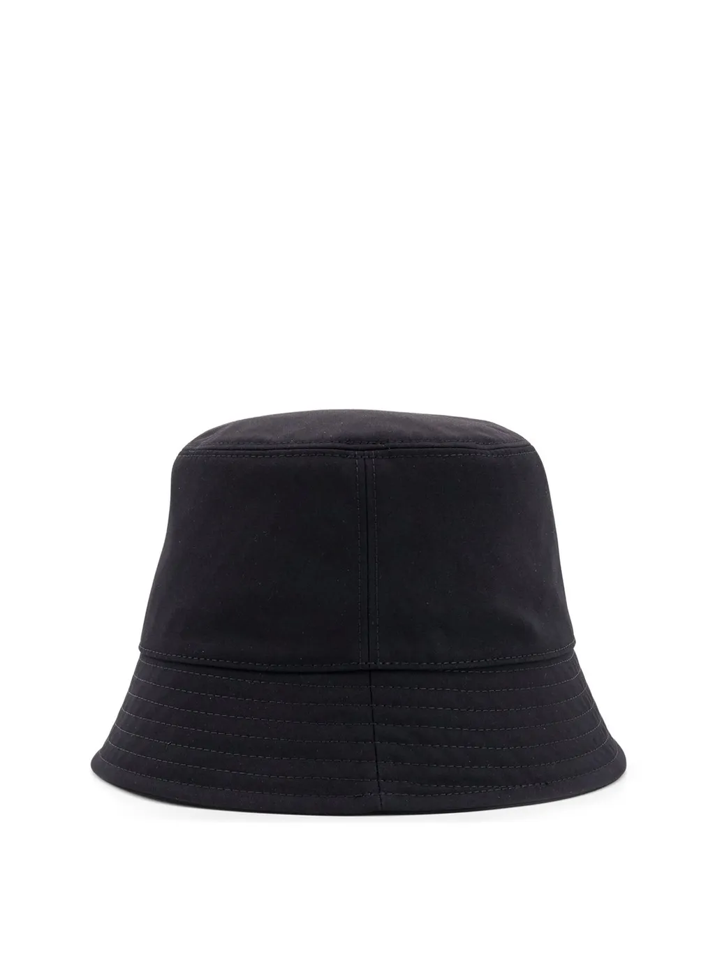 Moncler Logo Patch Narrow Brim Bucket Hat