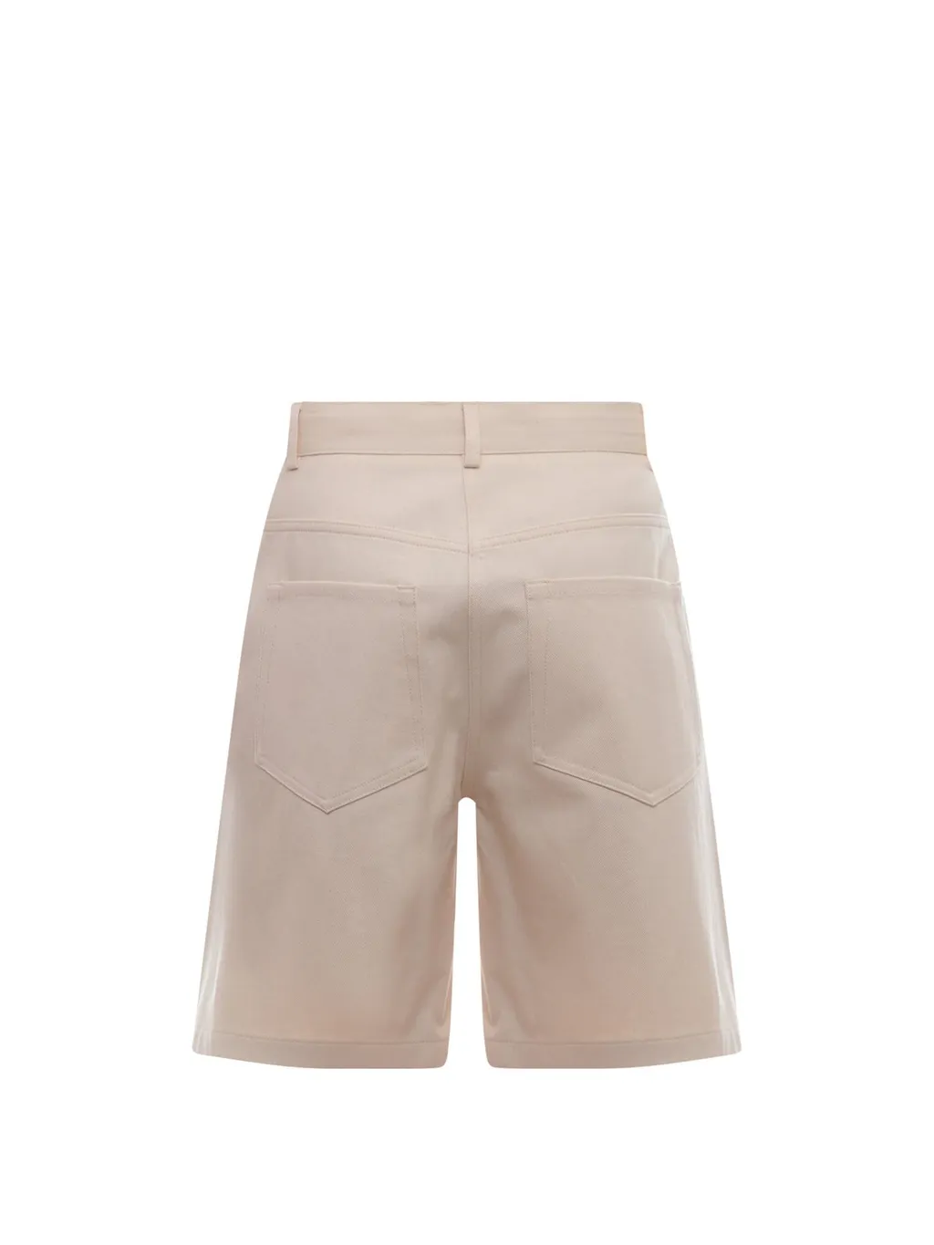 Moncler High Waist Drawstring Shorts